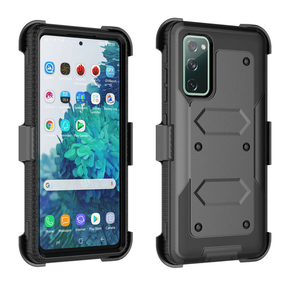 Fab Approved Galaxy S20 FE Combo Case and Holster